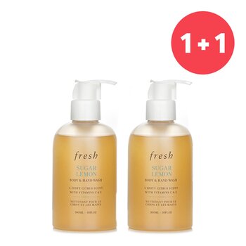 Fresh 【1+1 Set】Sugar Lemon Bath & Shower Gel