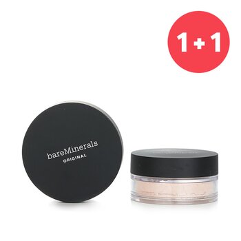 Bare Escentuals 【1+1 Set】BareMinerals Original SPF 15 Foundation - # Fair