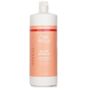 Wella Invigo Nutri Enrich Conditioner With Goji Berry Dry Or Stressed Hair