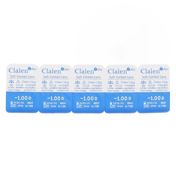 Clalen 1Day Soft Contact Lens -1.00