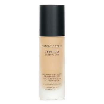 Bare Escentuals BAREPRO 24HR WEAR Skin Perfecting Matte Liquid Foundation Mineral SPF 20 - # Fair 10 Warm