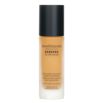 Bare Escentuals BAREPRO 24HR WEAR Skin Perfecting Matte Liquid Foundation Mineral SPF 20 - # Medium 35 Warm
